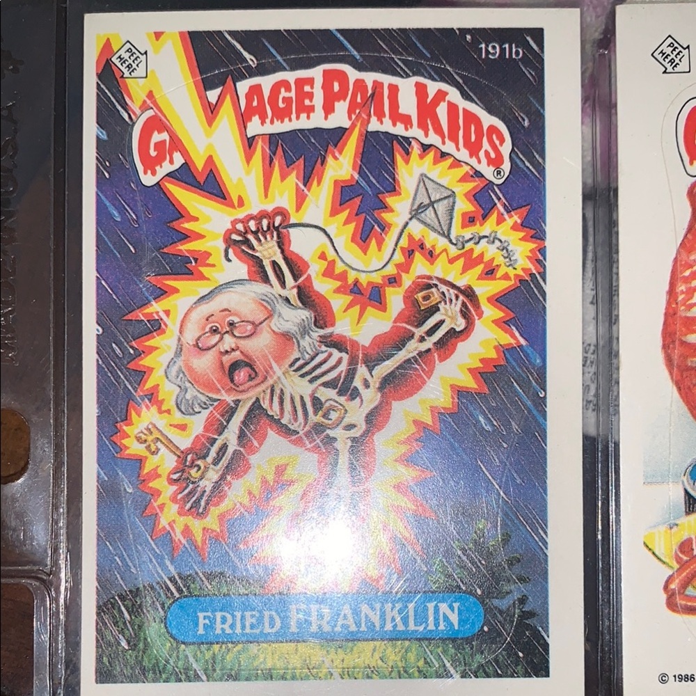 Blue and Yellow Trading Cards Collection